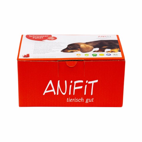 Dog Accessories Wet pet food Dog Trial Package (Hunde-Schnupperpaket) 200g 1 Set with various varieties, flakes and trial packages -3- Anifit