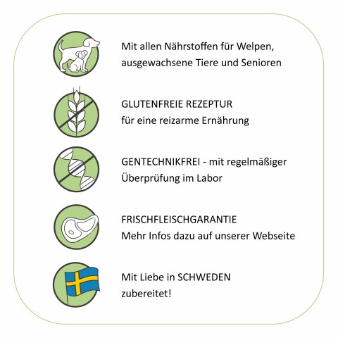 Dog Accessories Wet pet food Shepherd's Pan (Schäfers Pfanne) 400g 6 Piece -4- Anifit