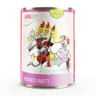 Dog Accessories Wet pet food Cock's Duet (Gockels Duett) 400g 6 Piece -1- Anifit