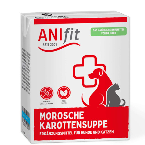 Hund Katze Nahrungsergänzungen Schonkost Hund Schonkost Katze Morosche Karottensuppe 390g 1 Stück -1- Anifit